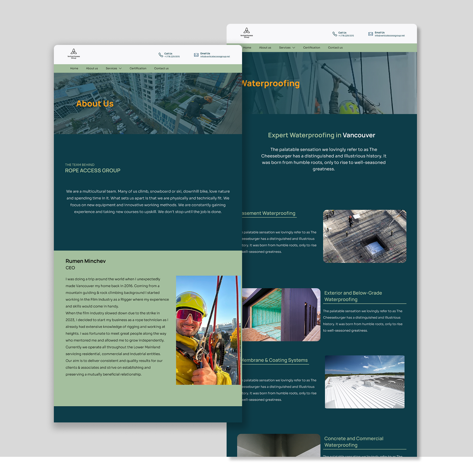 Изграждане на уебсайт